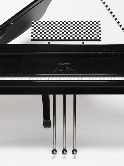 Andrée Putman设计的奢华钢琴,工业设计欣赏