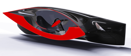 雷克萨斯Lexus Nuaero超级拉风的概念电动跑车