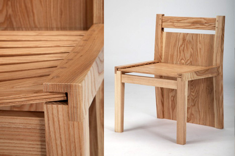 Brian LeeƵChubby Brothers Hidden Chairs Dining Table