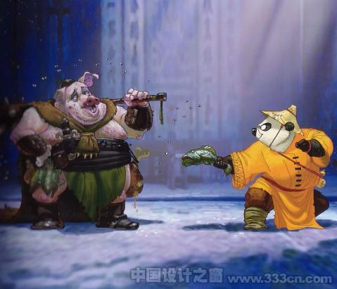 《功夫熊猫》原画设计图赏析