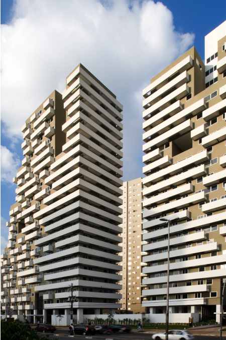 巴西Brascan办公双塔大厦,建筑设计