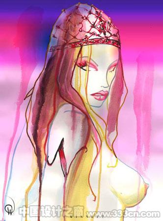 Peter Winnett时装插画